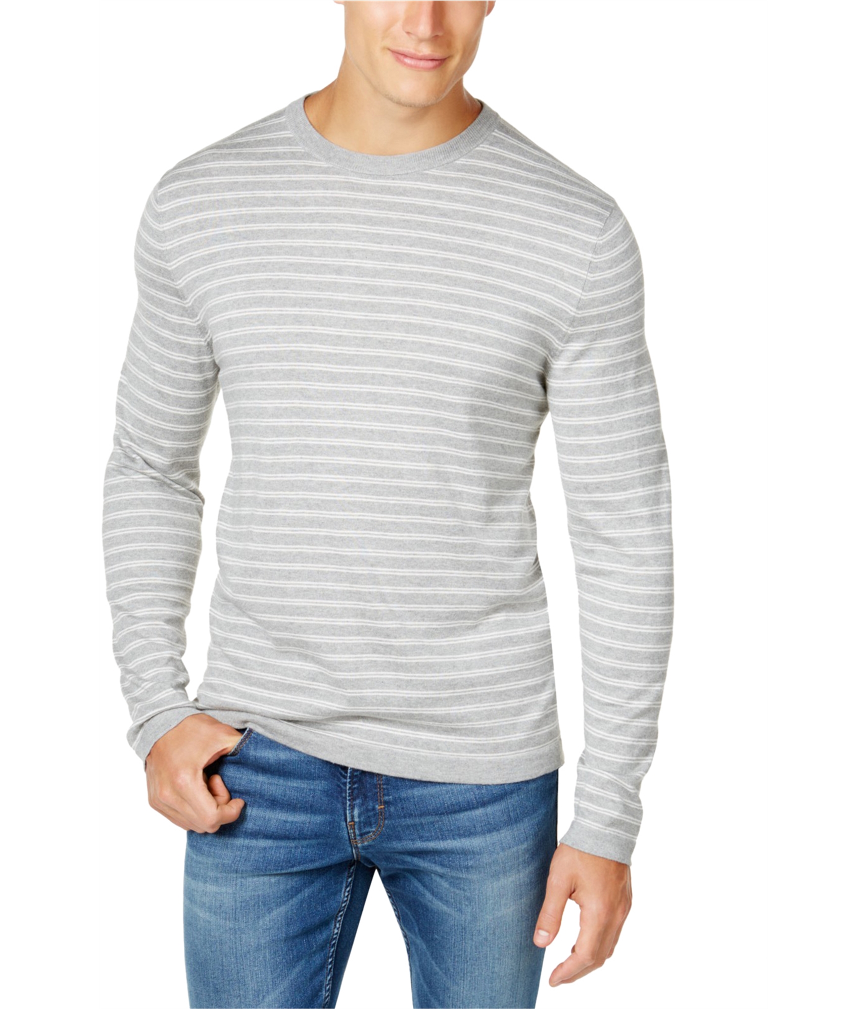 Мужская базовая футболка из смесового шелка Club Room 6890₽