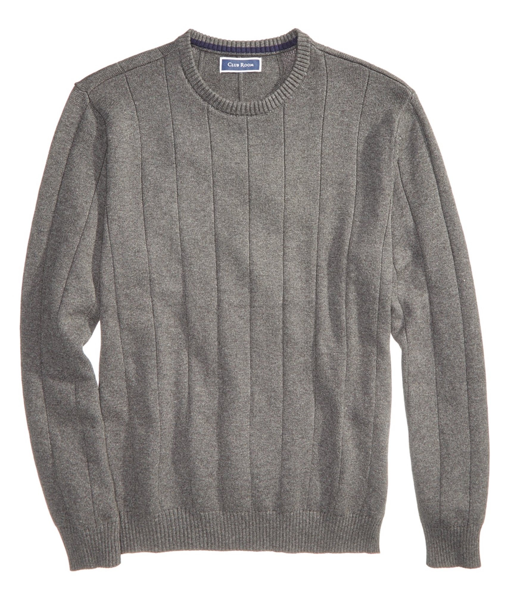 Club Room Mens Ribbed Knit Sweater - Picture 2 of 5