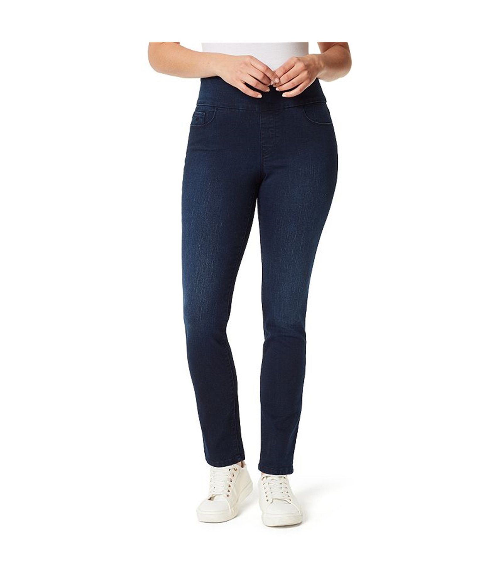 Gloria Vanderbilt Womens Amanda Straight Leg Jeans - Picture 2 of 3