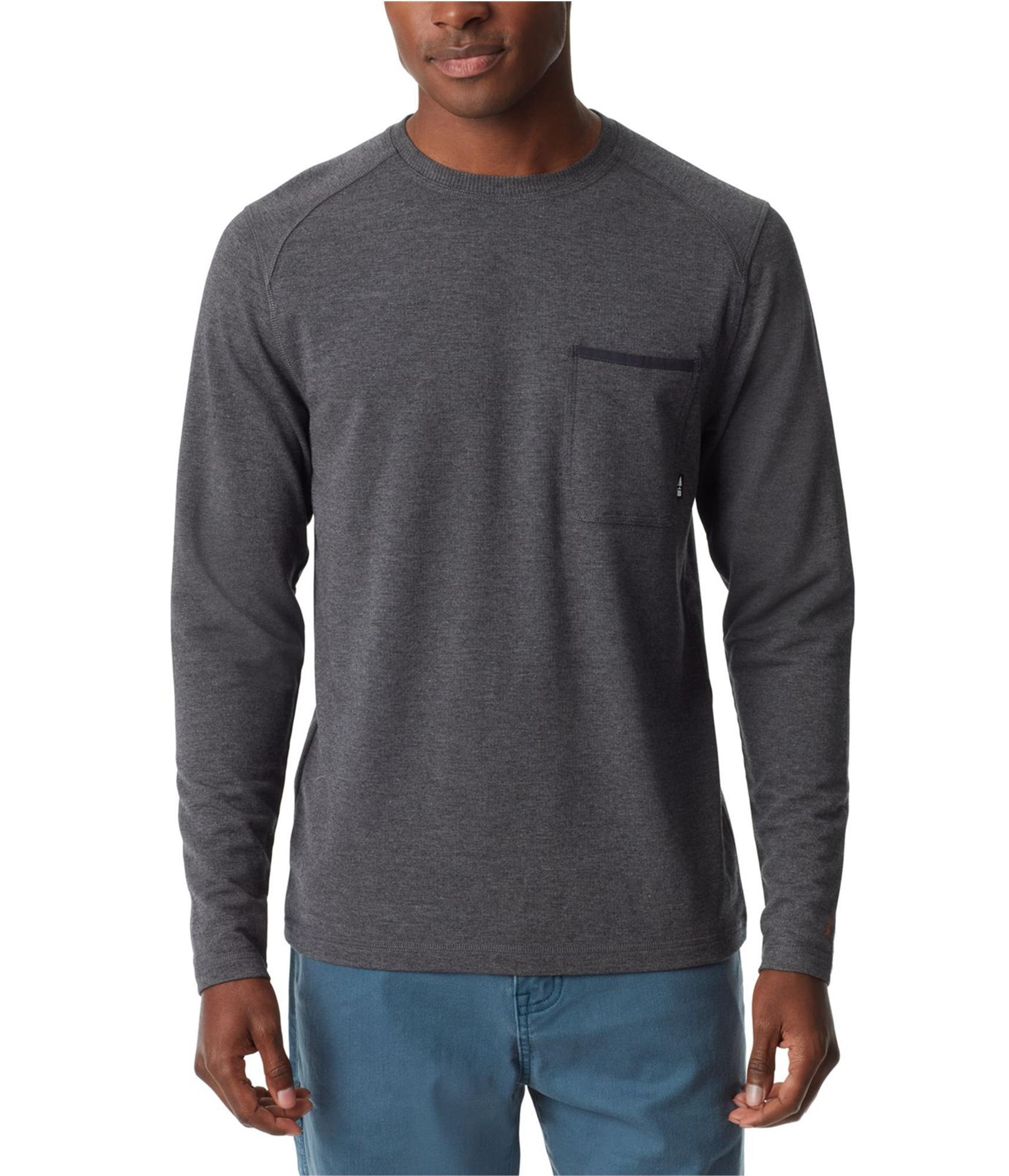 BASS OUTDOOR Mens Ribbed Basic T-Shirt