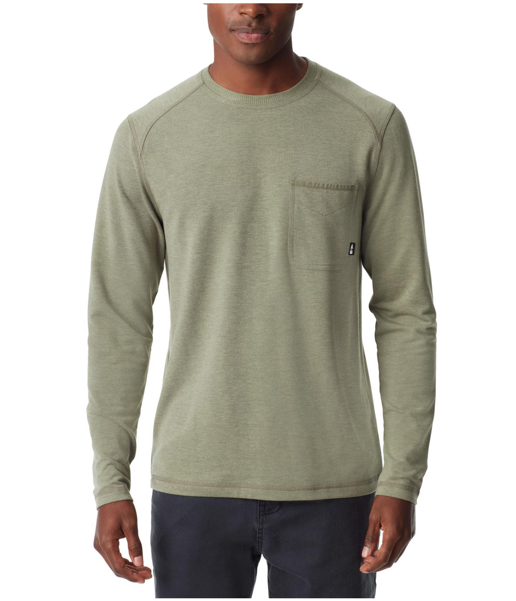 BASS OUTDOOR Mens Ribbed Basic T-Shirt - Bild 5 von 8