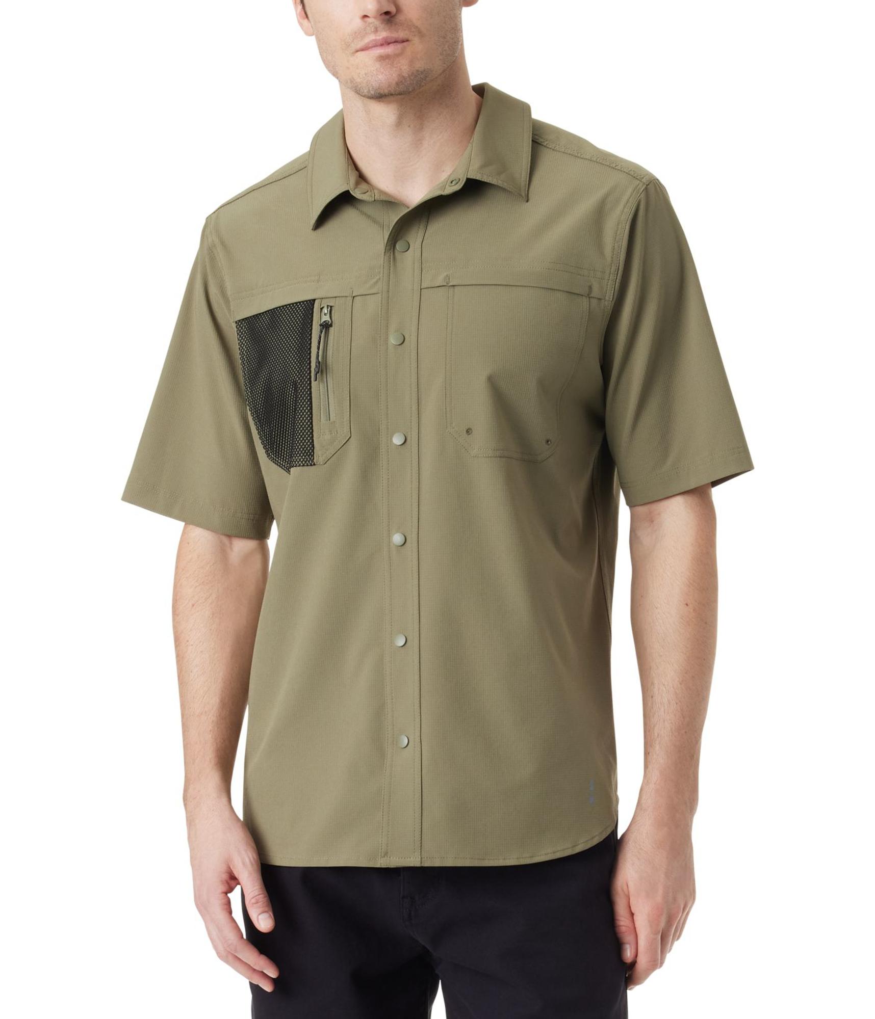 BASS OUTDOOR Mens Explorer Button Up Shirt