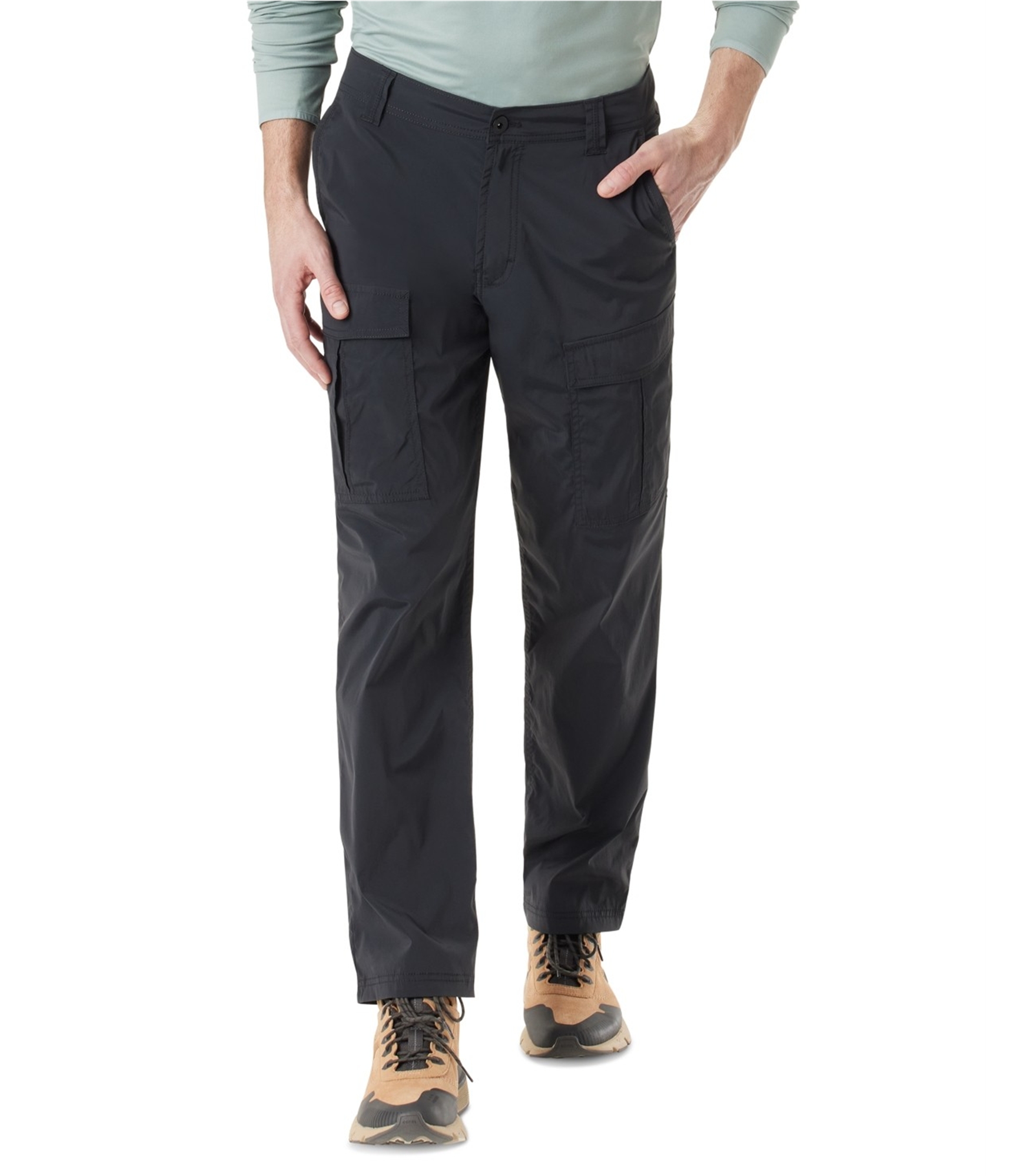 BASS OUTDOOR Mens Solid Casual Trouser Pants 7690₽