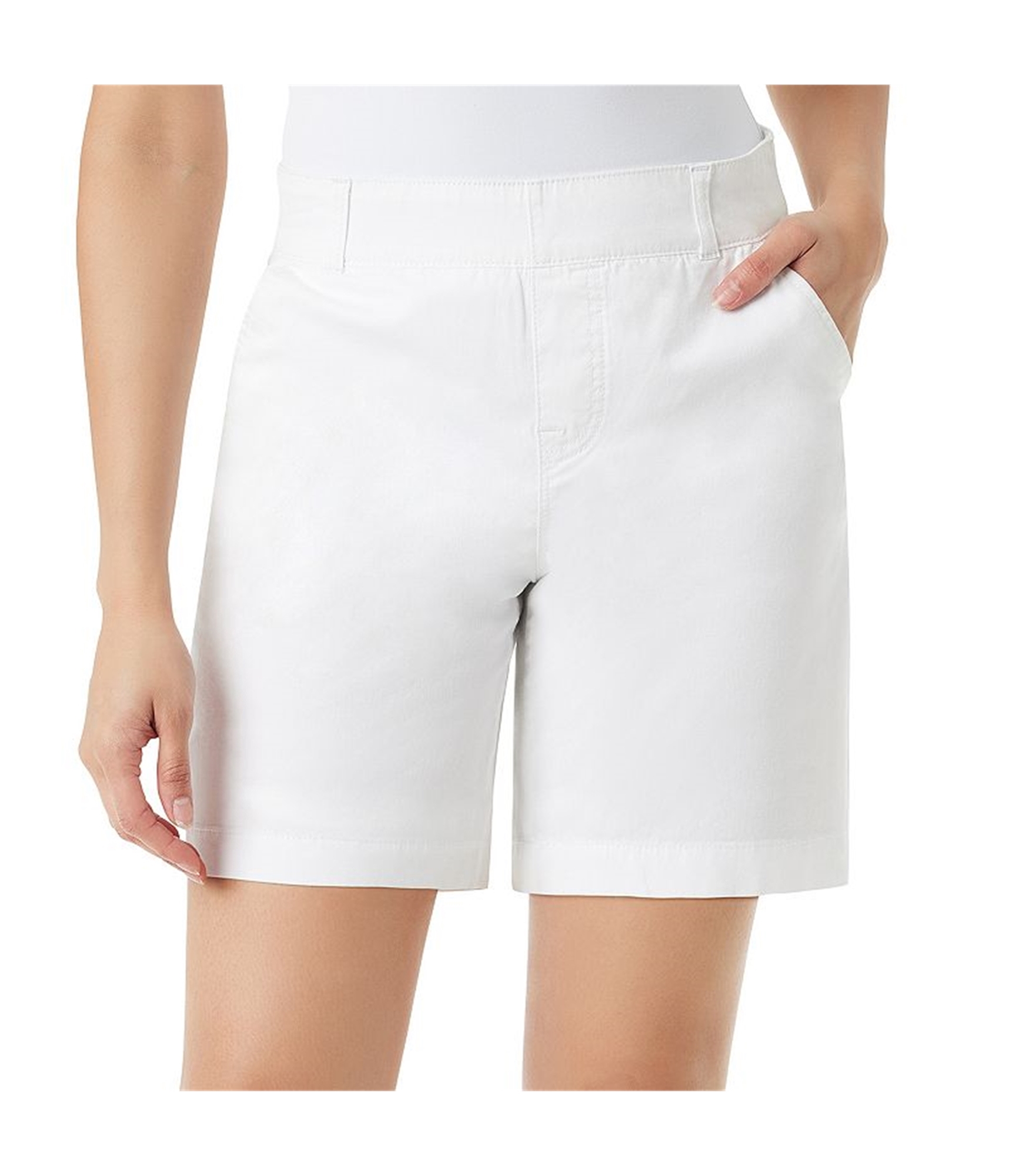 Gloria Vanderbilt Womens Shape Effect Casual Bermuda Shorts