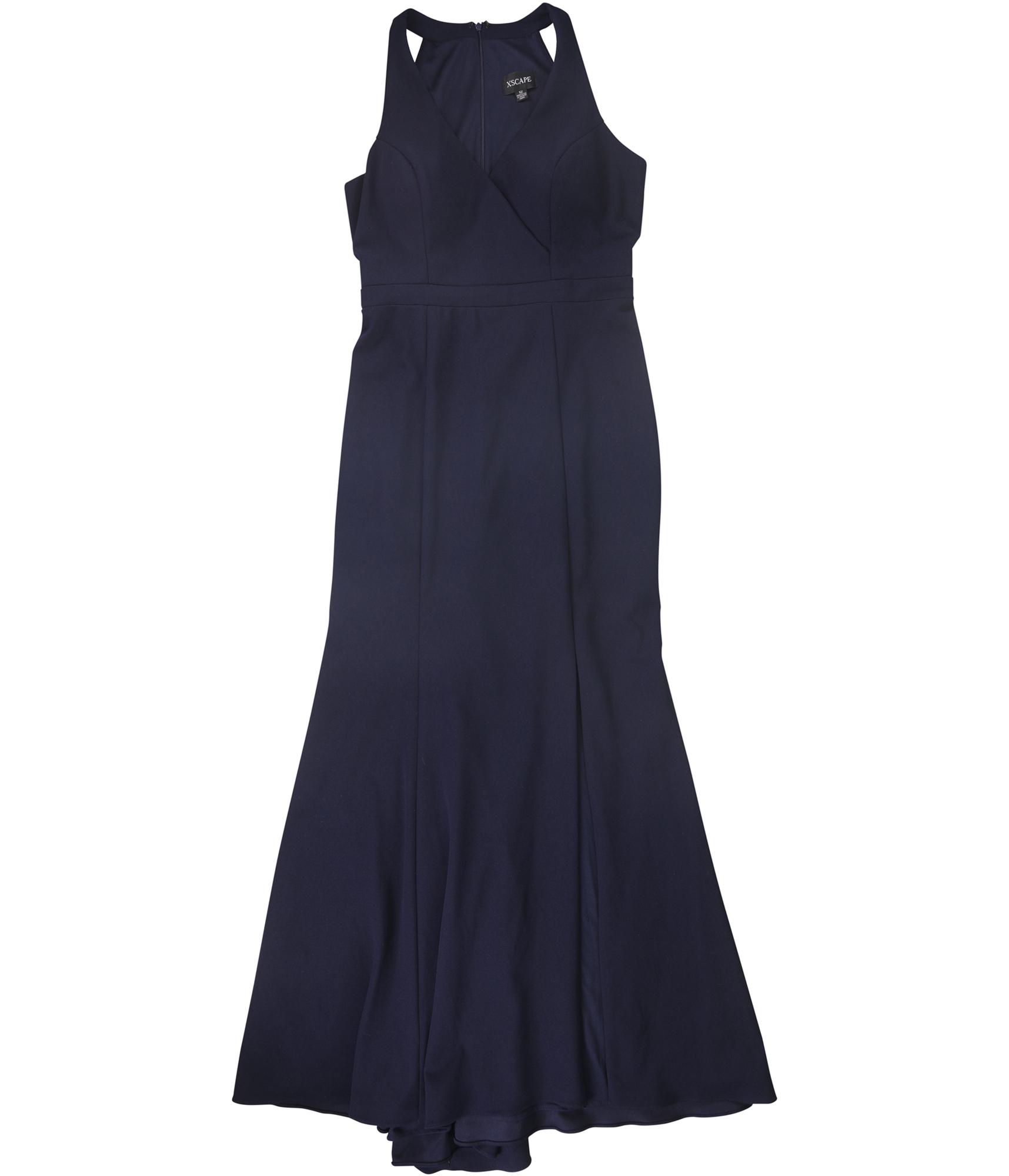 Vestido XSCAPE para mujer con abertura lateral, azul, 12 - Imagen 1 de 2