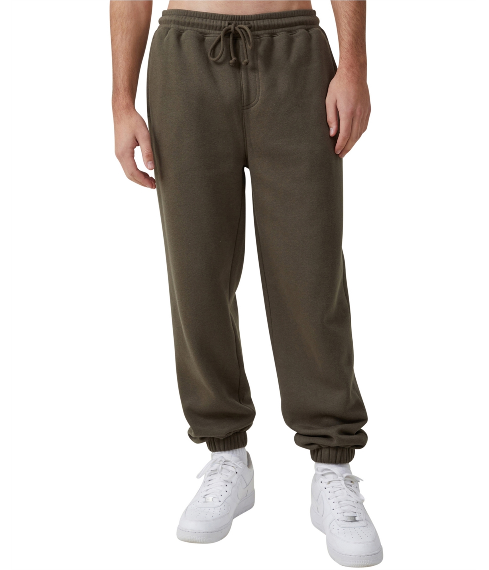 Мужские спортивные повседневные брюки для бега трусцой свободного кроя из хлопка 5490₽