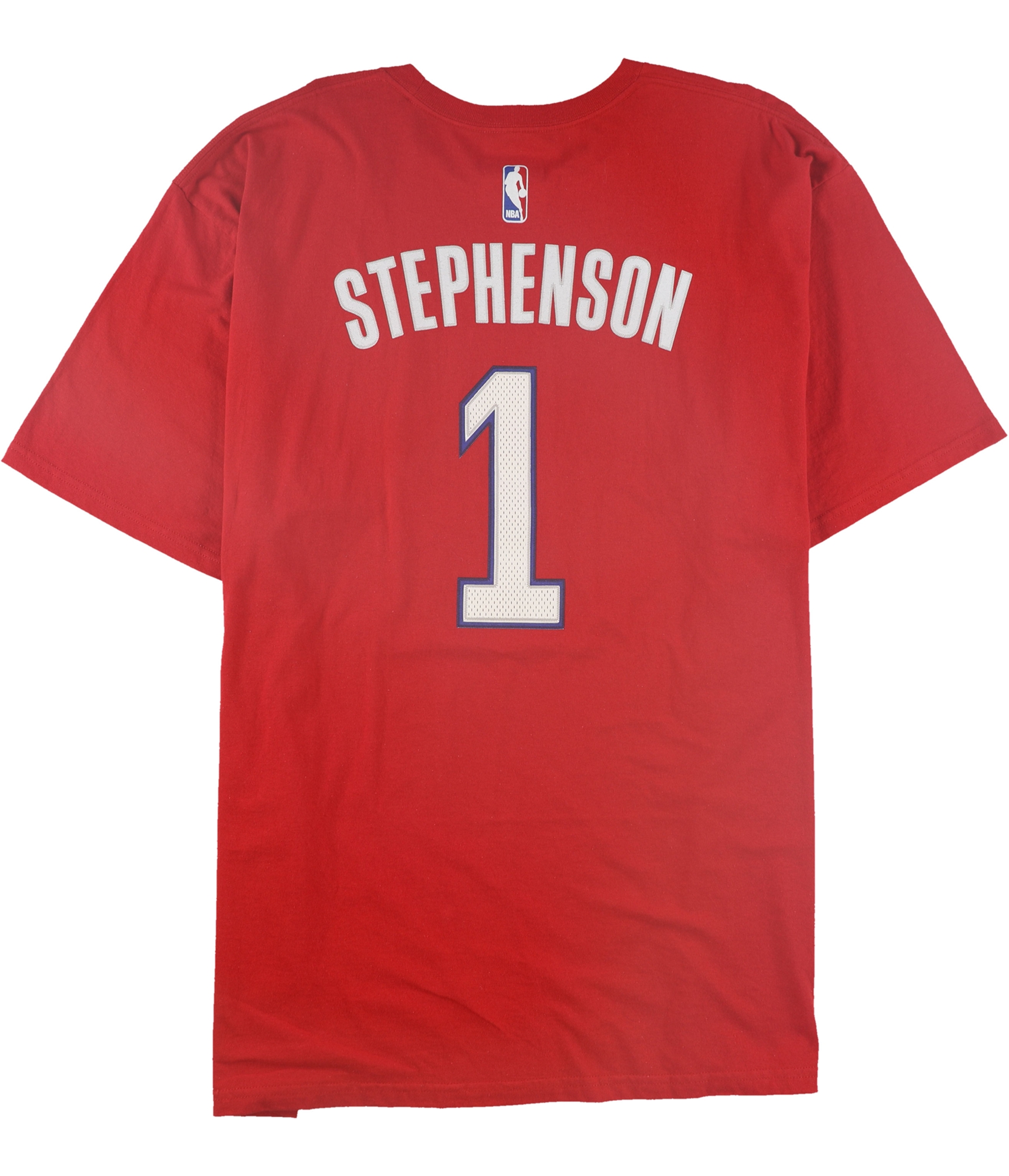 Adidas Mens Los Angeles Clippers Number 1 Graphic T-Shirt