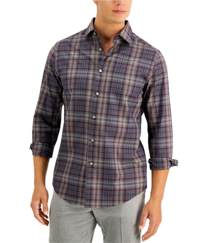 Ogesso plaid Button Up Shirt