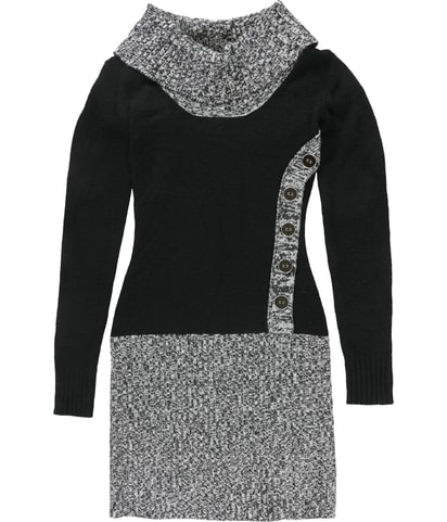 Button Sweater Dress