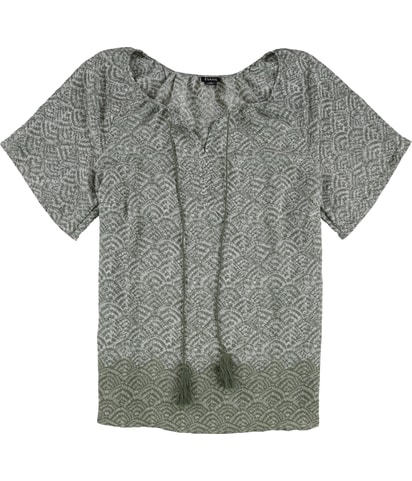 Medallion Border Peasant Blouse
