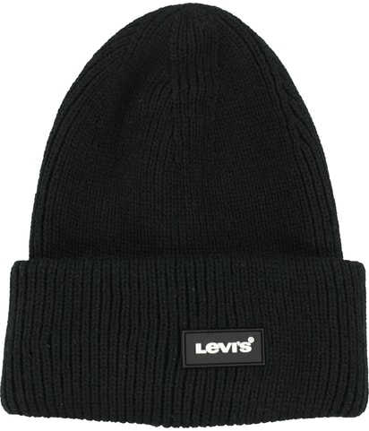 Triple Rolled Cuff Logo Beanie Hat