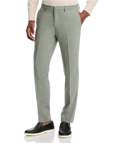 Hesten Melange Extra Straight Leg Slim Dress Pant Slacks