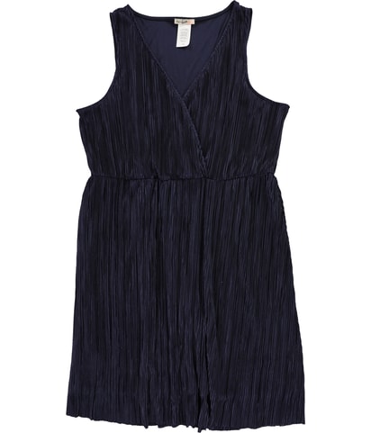 Pleated Midi Dress
