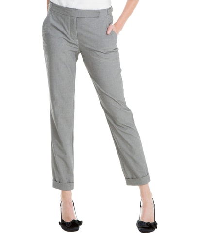 Printed Straight-Leg Straight Leg Dress Pants