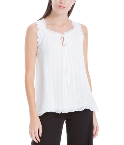Ruffled Knit Blouse