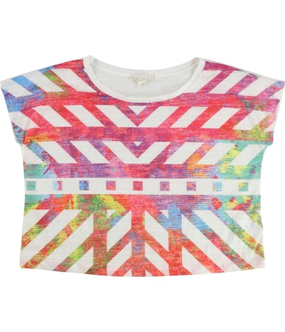 Aztec Print Graphic T-Shirt