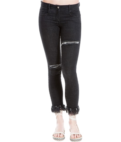 Ripped Tapered Skinny Jeans