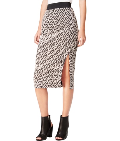 Printed Pencil Skirt
