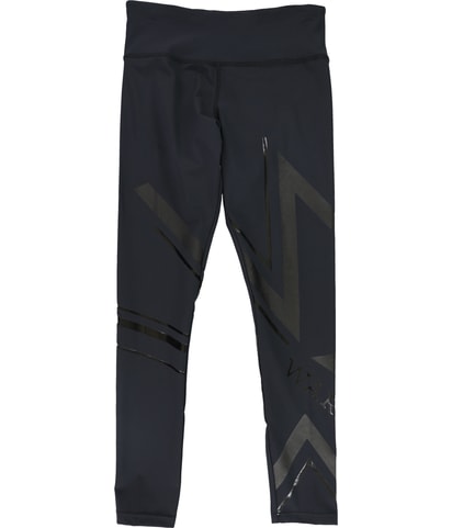 2-Tone Tapered Compression Leggings Athletic Pants