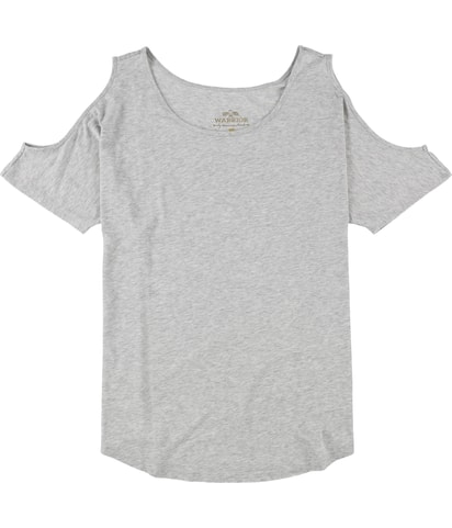 Cold-Shoulder Basic T-Shirt