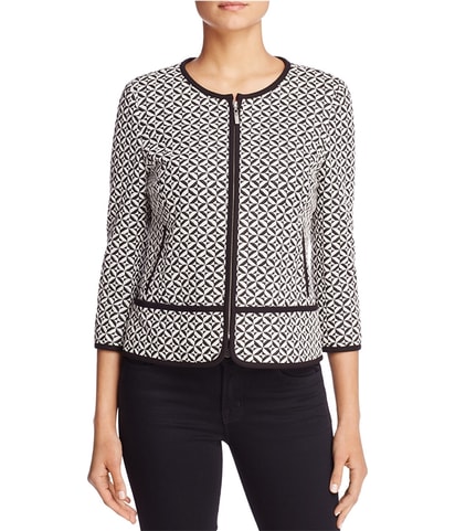 Geometric Ponte Jacket