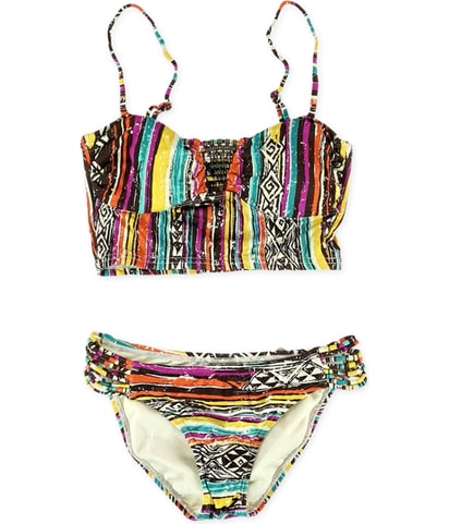 Printed Middle Gather 2 Piece Bandeau