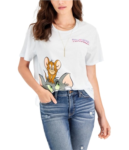 Love Tribe Tom & Jerry Graphic T-Shirt