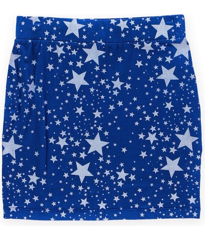 Stretch Graphic Mini Skirt