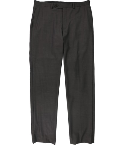 Solid Straight Leg Dress Pant Slacks
