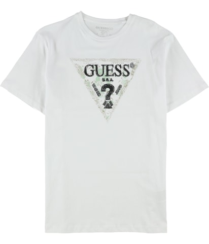 Triangle Logo Crewneck Graphic T-Shirt