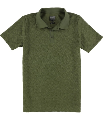 Short Sleeve Knit Polo Shirt