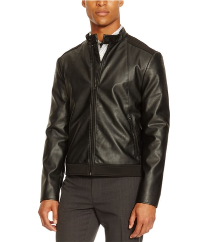 Faux Leather Motorcycle Jacket
