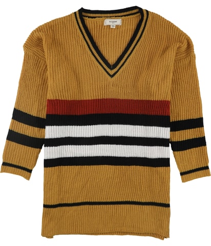 Slouchy Striped Pullover Sweater