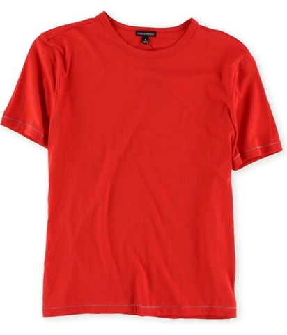 Solid Lightweight Stretch Basic T-Shirt