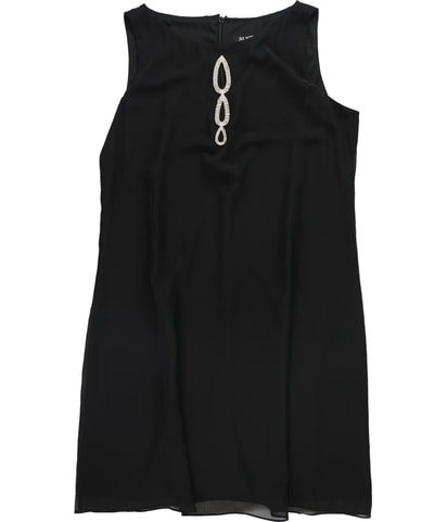 Rhinestone Cut-out Shift Dress