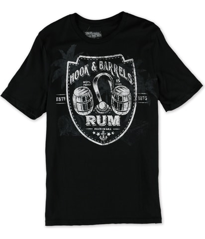 Hook & Barrels Rum Graphic T-Shirt