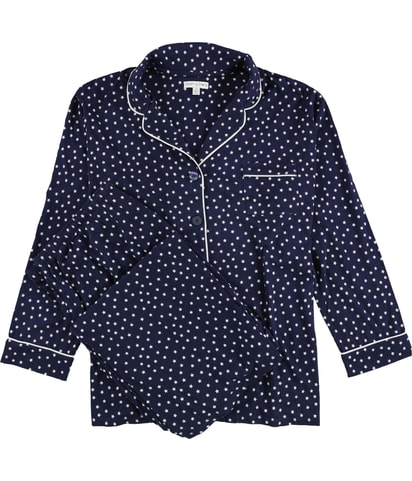 2 Pc Star Print Pajama Set