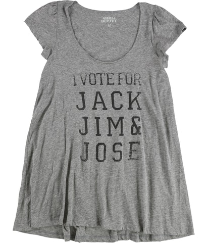 I Voted For Jack Jim & Jose Graphic T-Shirt