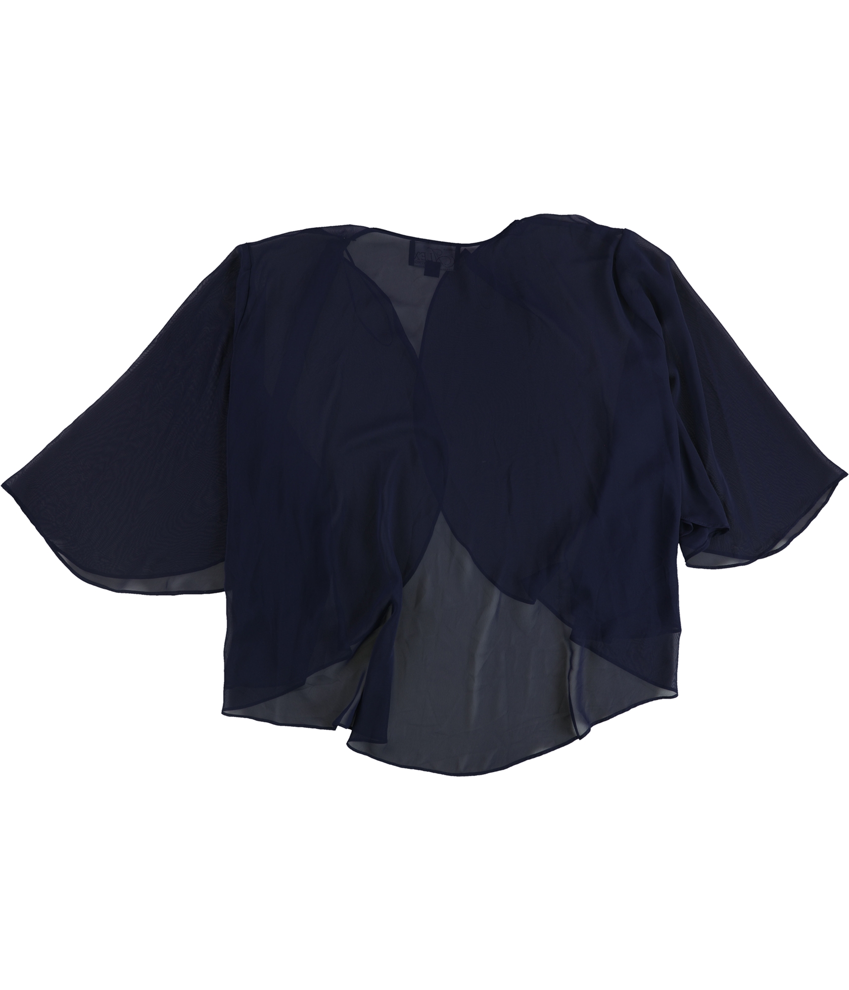 Alex Evenings Womens Chiffon Bolero Jacket - Picture 2 of 4