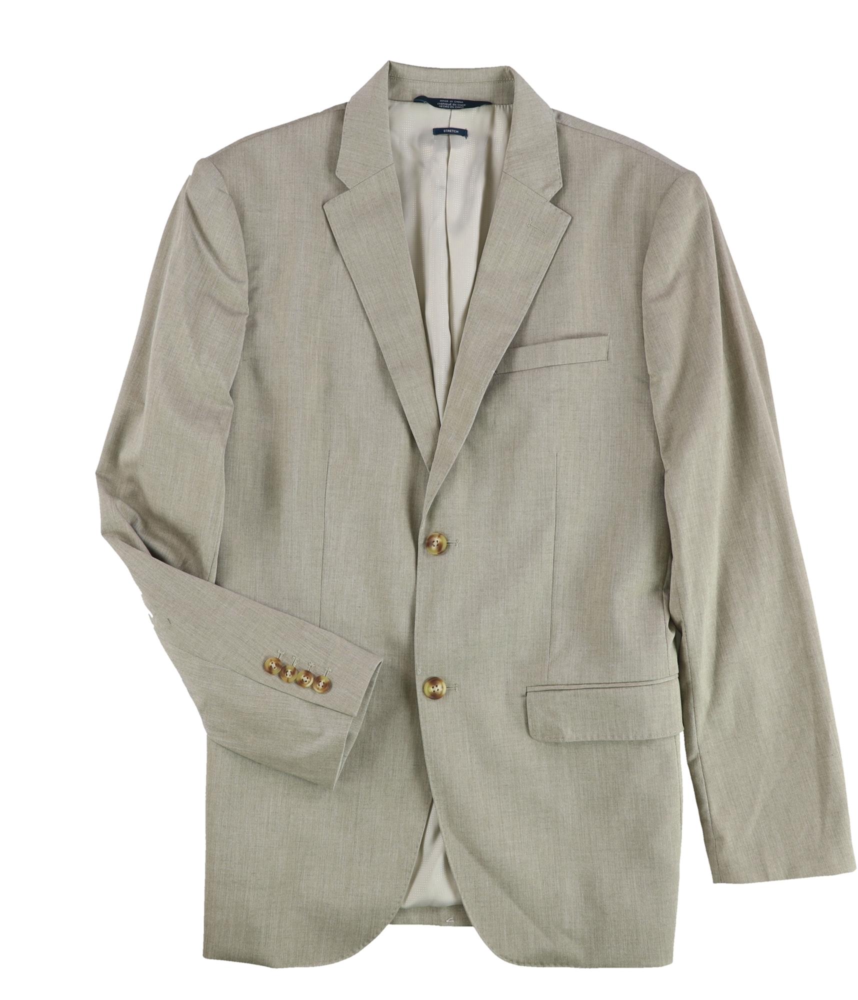 Мужской саржевый блейзер на двух пуговицах Perry Ellis 13290₽