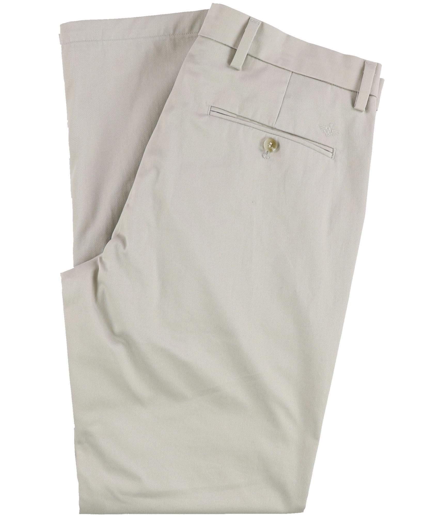 Dockers Men's Slim Fit Signature Khaki Pants – Lux Cotton Stretch, Wrinkle-Free, Flexible Waistband