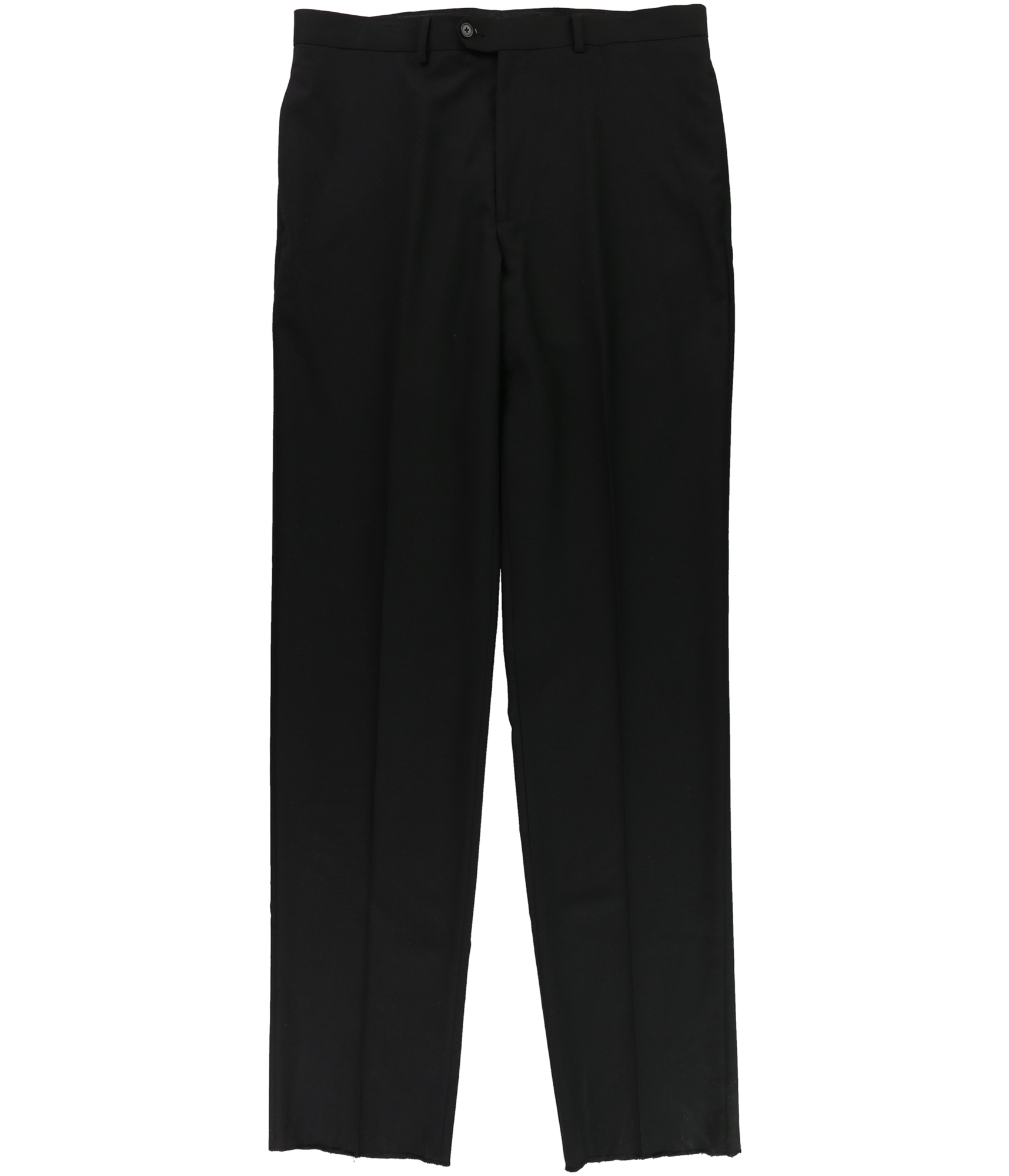 alfani black dress pants Alfani Mens Solid Dress Pants Slacks, Black, 36W x UnfinishedL