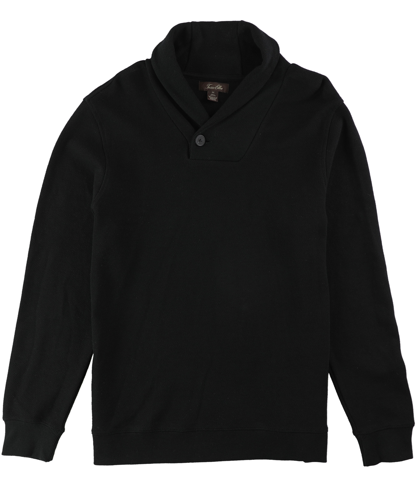Tasso Elba Mens Textured Shawl-Collar Pullover Sweater 6590₽