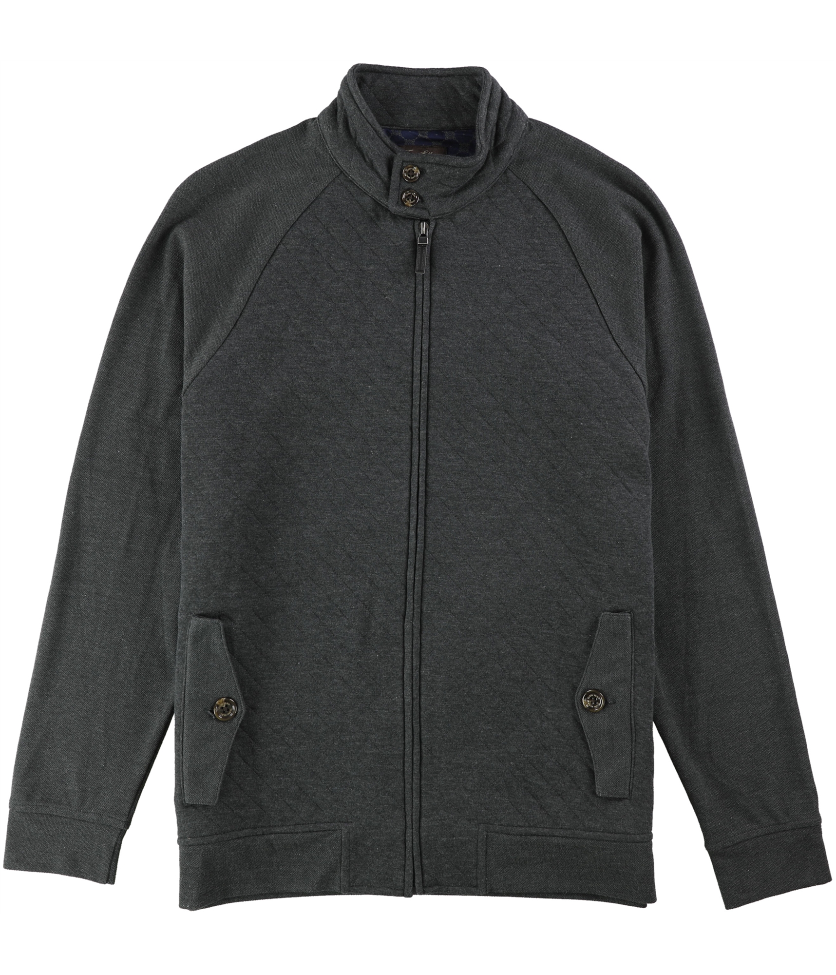 Tasso Elba Mens Quilted Knit Jacket - Picture 2 of 2