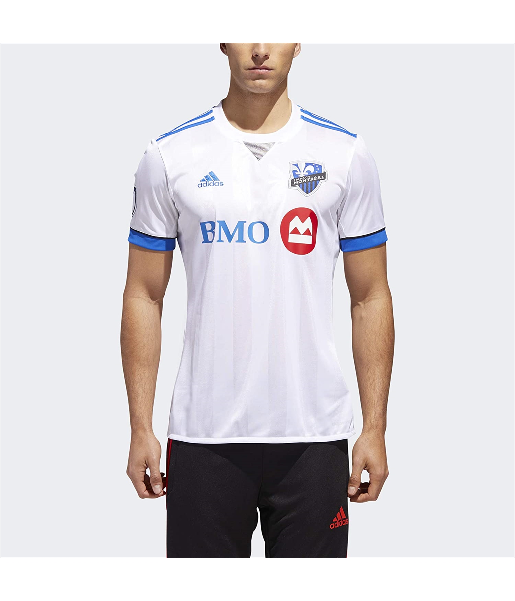 Adidas Mens Montreal Impact 25Th Anniversary Jersey, white, M