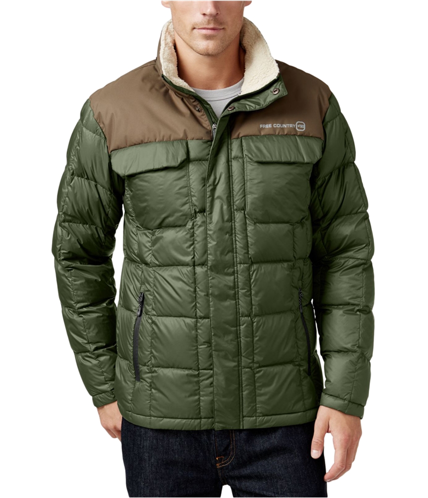 Free Country Mens Down Puffer Jacket - Picture 3 of 8