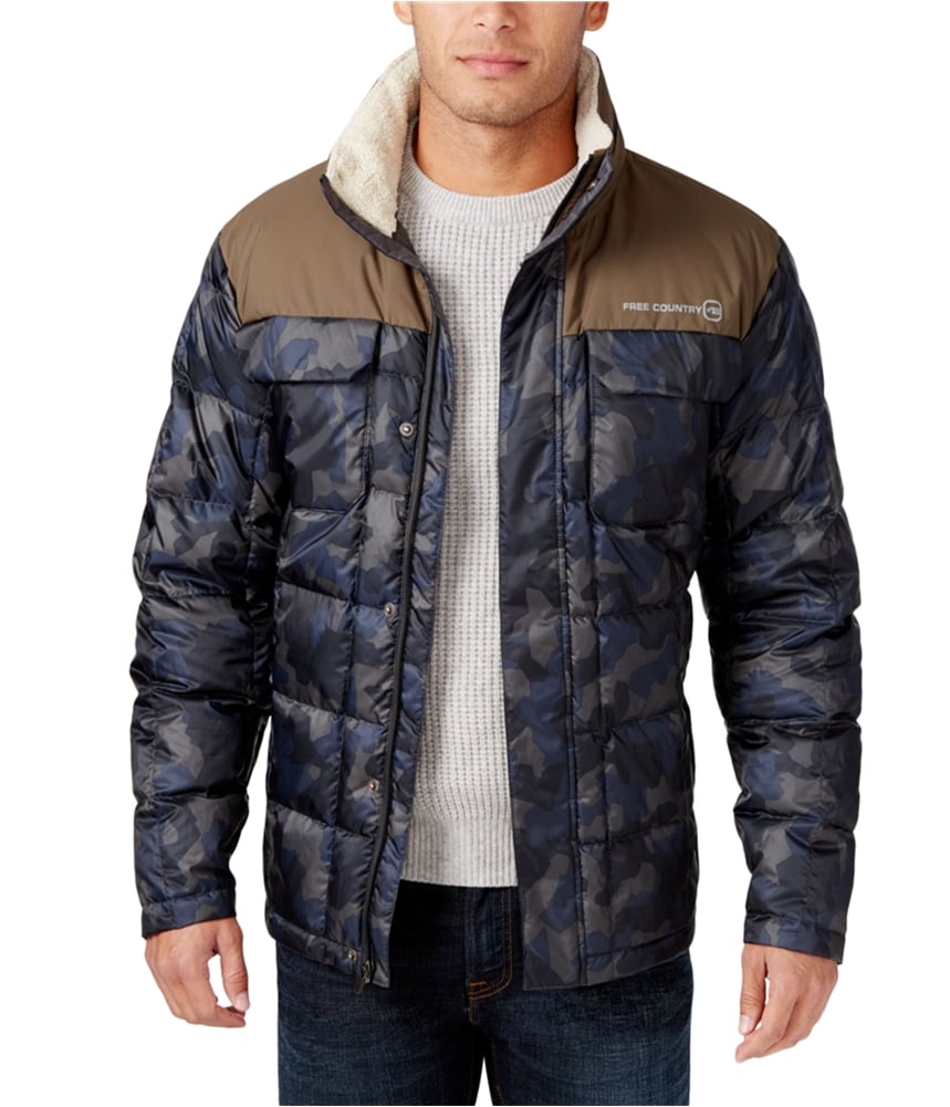 Free Country Mens Down Puffer Jacket - Picture 7 of 8