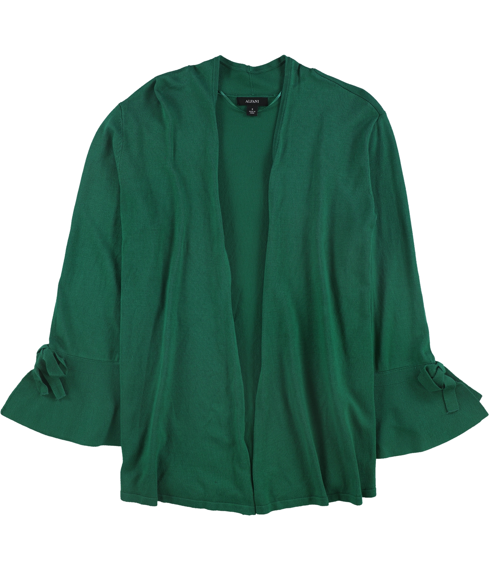 Alfani Womens Tie-Sleeve Cardigan Sweater - Picture 2 of 11