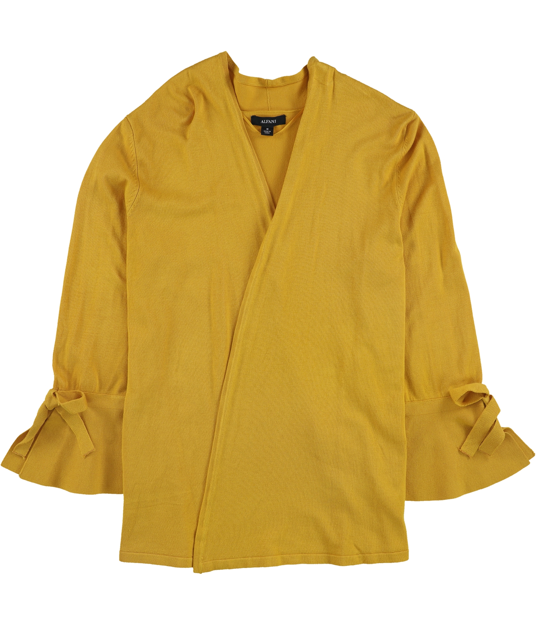 Alfani Womens Tie-Sleeve Cardigan Sweater - Picture 5 of 11