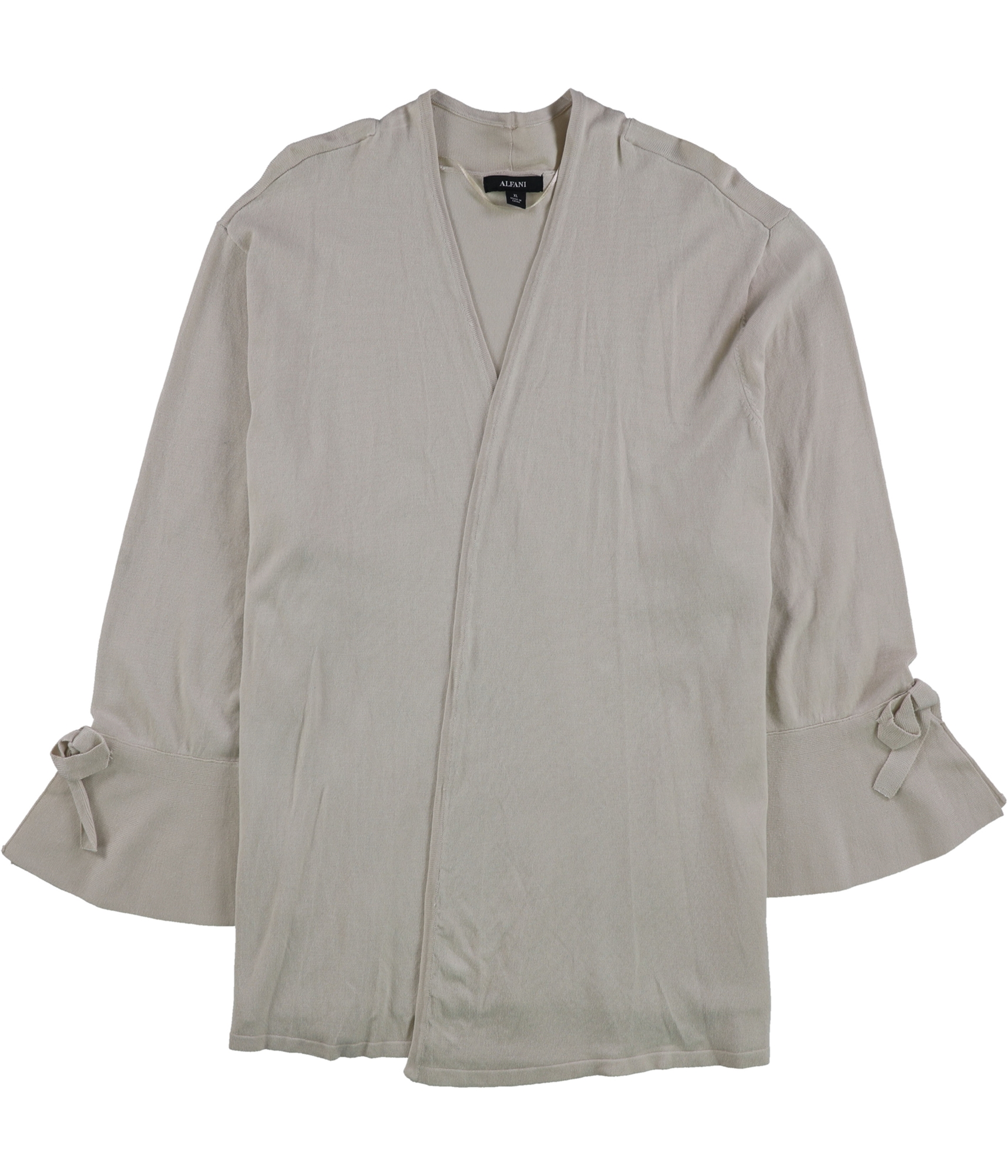 Alfani Womens Tie-Sleeve Cardigan Sweater - Picture 6 of 11